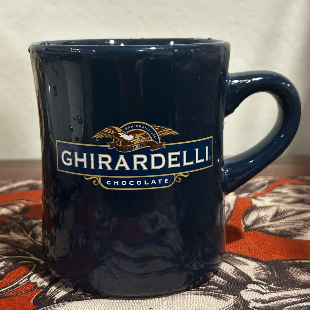 Ghirardelli Blue Mug
